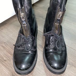 Zara Leather boots